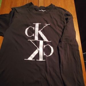 Men's M Calvin Klein black Long Sleeve